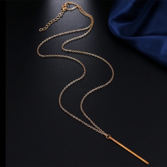 🔥Only 1 Left🔥Long Bar Necklace🔥 - Picture 3 of 4